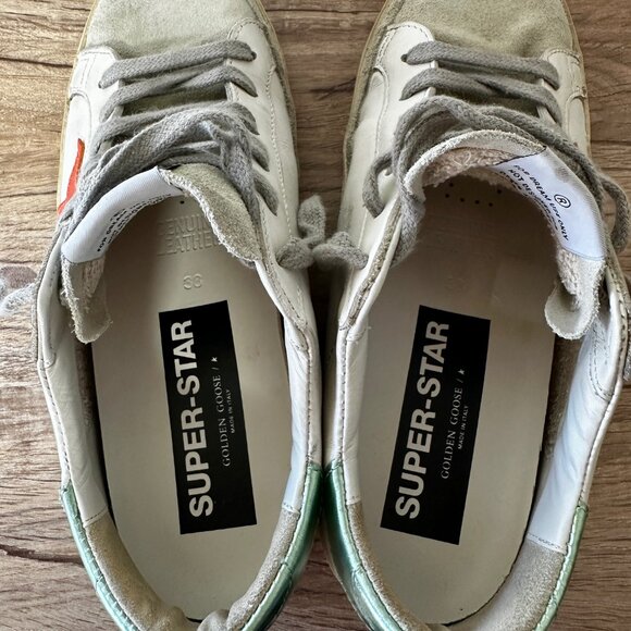 Golden Goose - Superstar Never Stop Dreaming Sneakers - 7.5 W - Picture 5 of 7